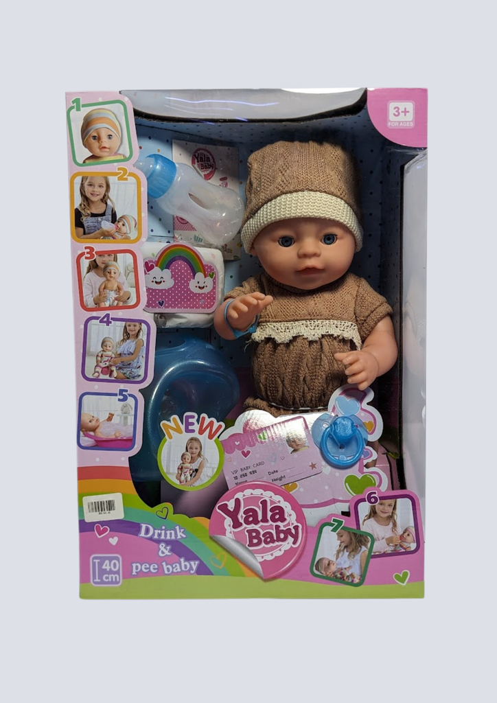 Yala Baby თოჯინა აქსესუარებით